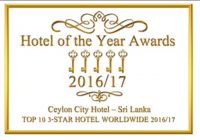 HOTEL OF THE YEAR AWARDS- TOP 10 3 STAR HOTELS WORLDWIDE 2016/17